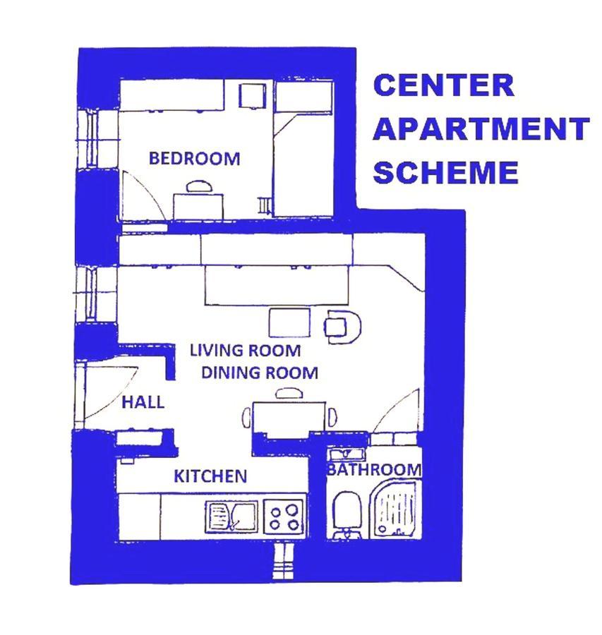 Center Studio Apartment Pula Eksteriør billede